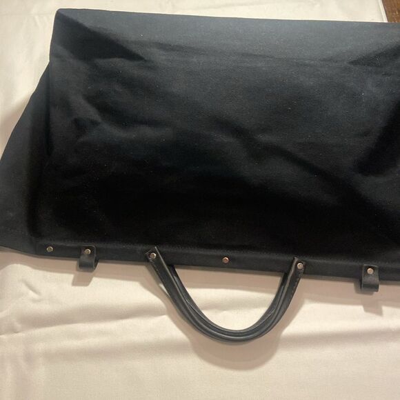 FORESTBOUND GRAND CAYMAN CANVAS UTILITY BAG IN BLACK VACATION BAG - Picture 7 of 10